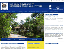 Tablet Screenshot of itibicholim.goa.gov.in